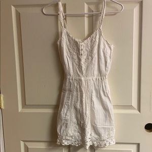 White Abercrombie dress
